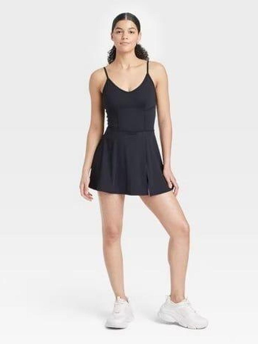 Women's Corset Detail Active Dress - JoyLab™ Black M